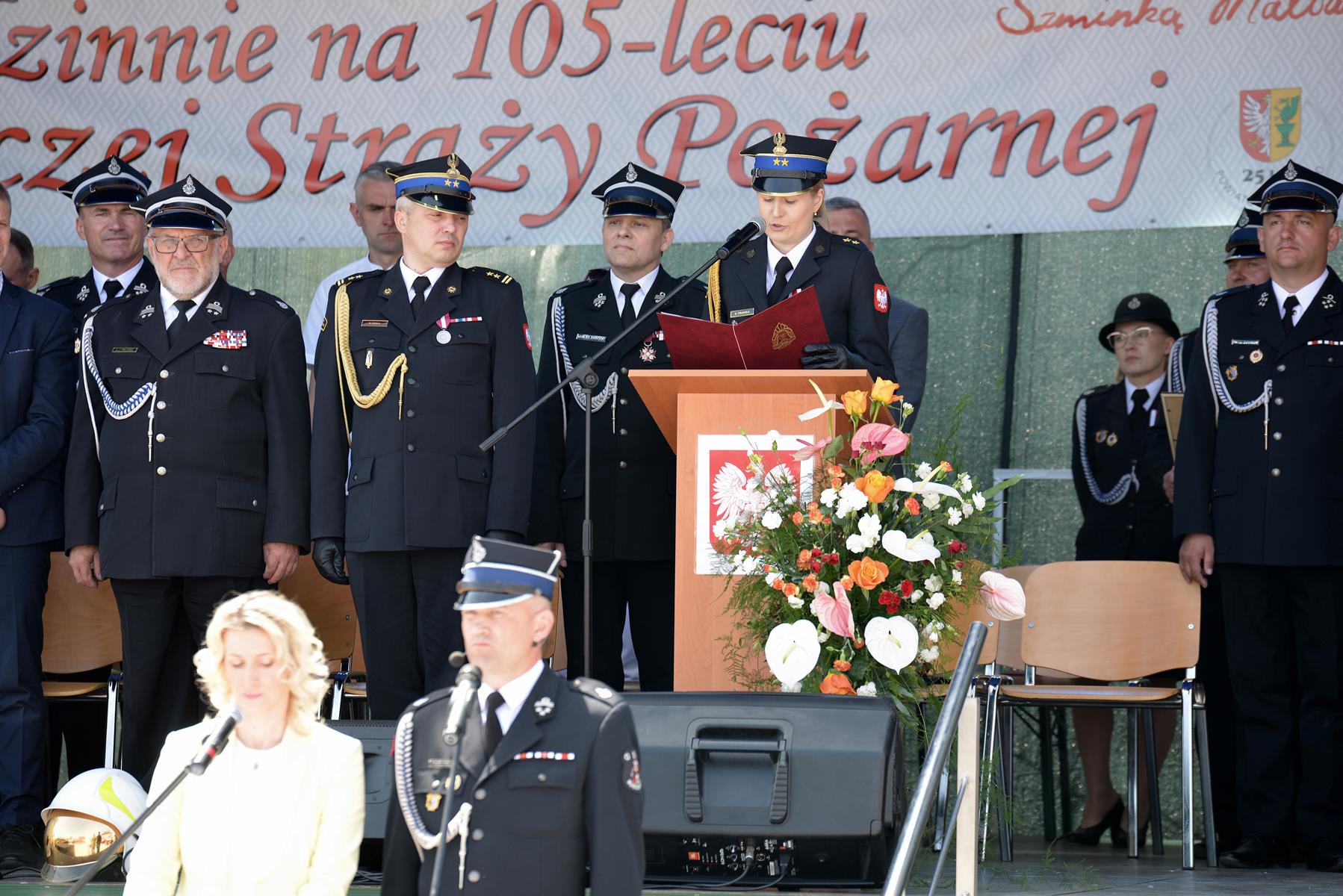 Ochotnicza Straż Pożarna w Rudzienku świętuje 105 lat istnienia FOTO